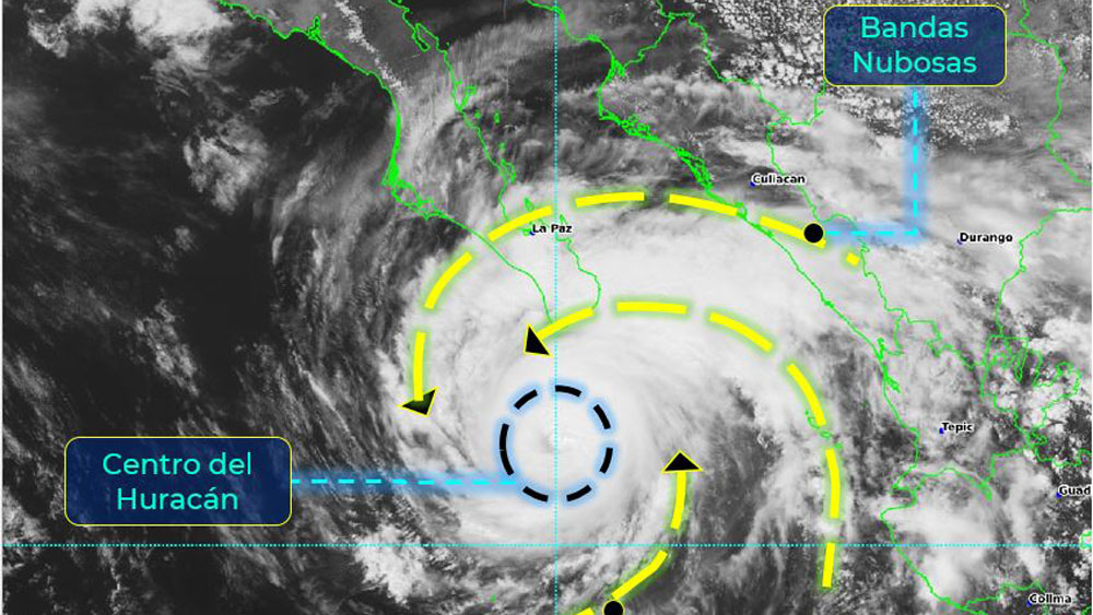 Genevieve se debilita a huracán categoría I; seguirán lluvias fuertes en cinco estados Genevieve se debilita a huracán categoría I; seguirán lluvias fuertes en cinco estados