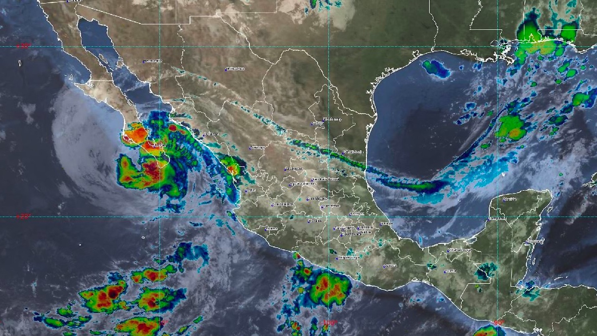 Genevieve muy cerca de Cabo San Lucas; al menos seis muertos en territorio mexicano