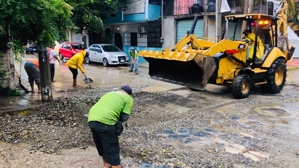 Continúan labores en Guerrero por daños provocados por Hernán