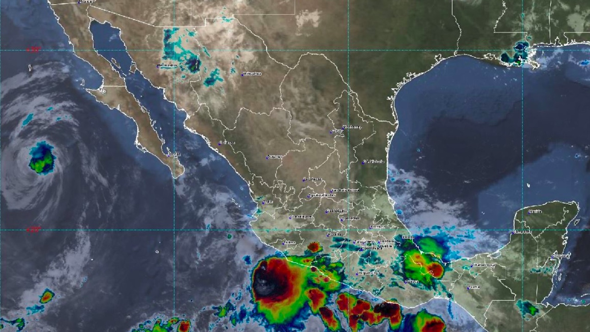 Huracán ‘Elida’ baja a categoría 1 y se debilita gradualmente en el Pacífico