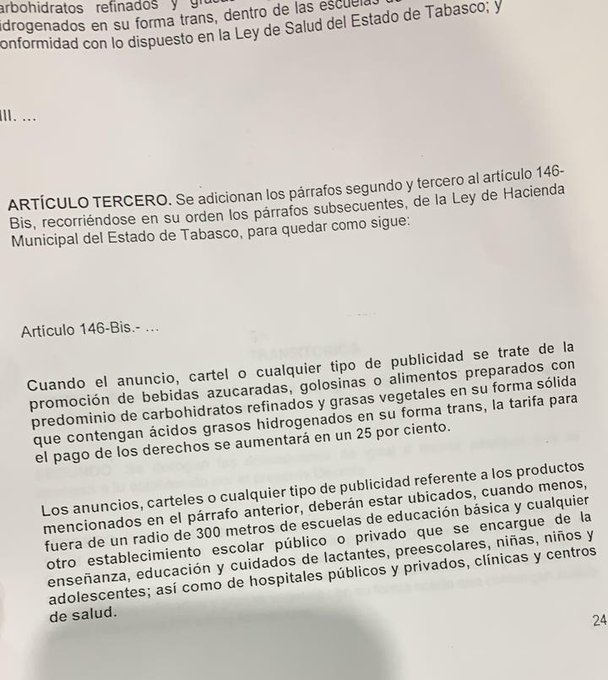 Tabasco también prohíbe venta de alimentos chatarra a menores - impuesto-al-pago-de-derechos-a-establecimientos-que-promuevan-alimentos-chatarra-en-tabasco
