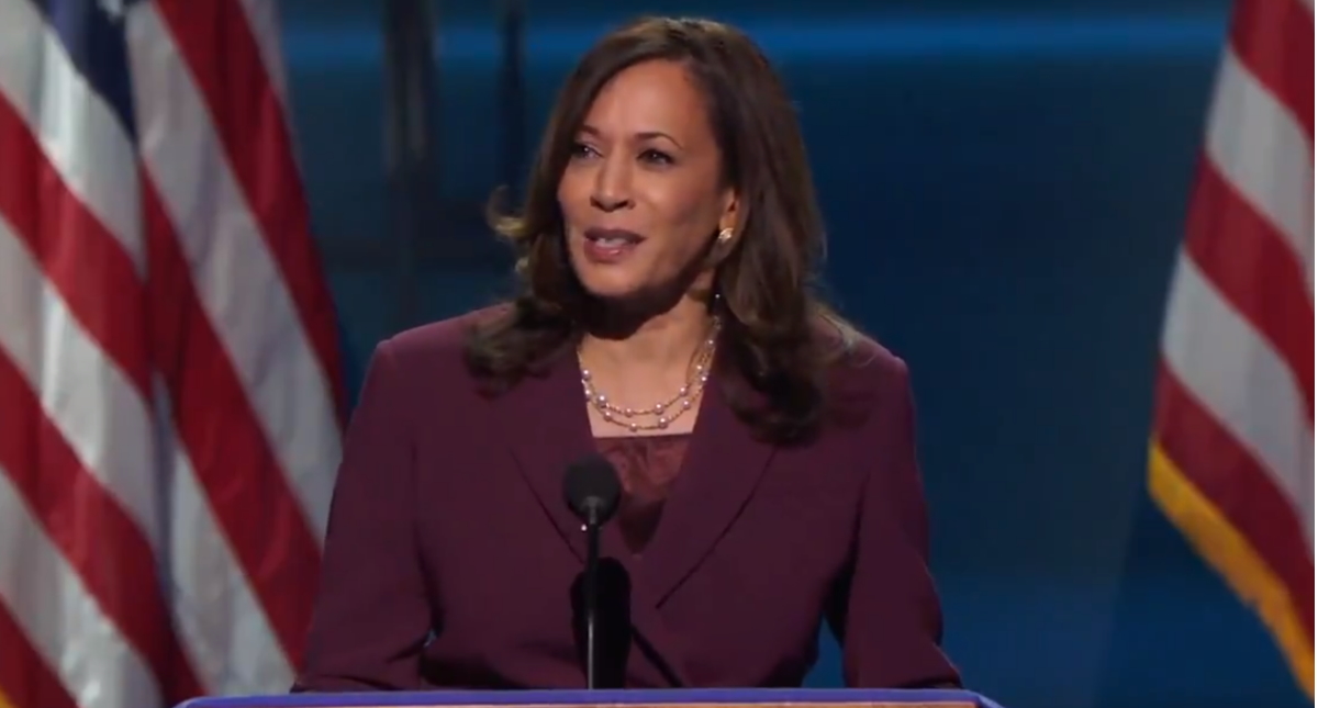 Kamala Harris es oficialmente candidata a la Vicepresidencia de EE.UU.