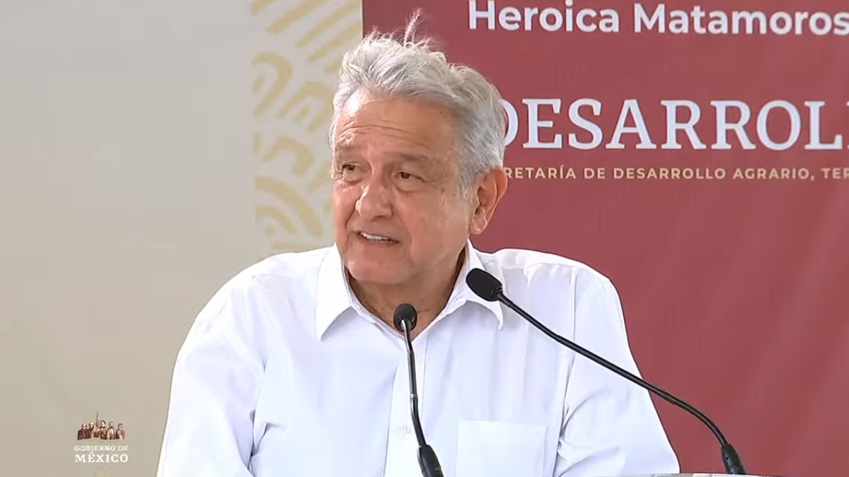 #Video “No debió hacerse este acto, estamos en plena pandemia”, reconoce López Obrador en Matamoros