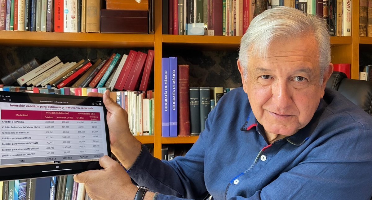 Reconoce AMLO que no hay buenas noticias en lo económico