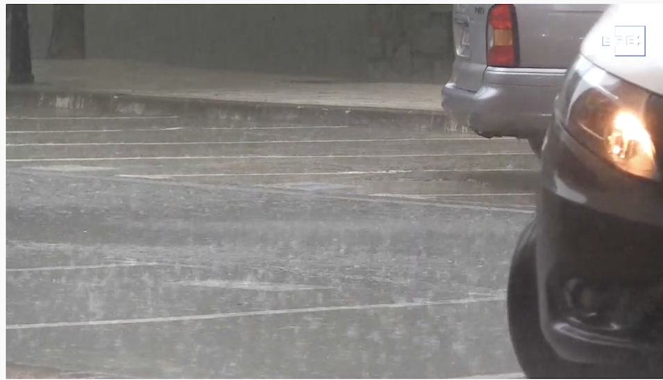 Una gran tormenta cae sobre Madrid