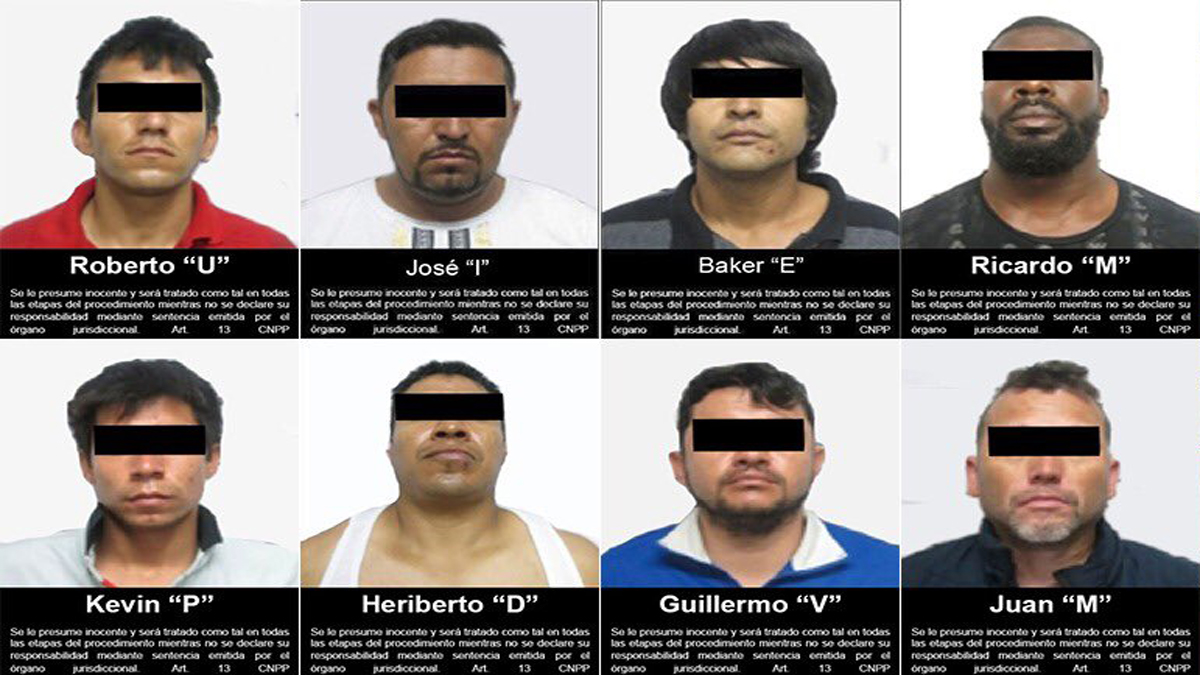 Vinculan a proceso en Zacatecas a ocho hombres por posesión de 263 kg de mariguana