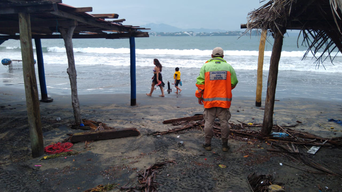 En riesgo ocho millones de mexicanos por huracán Genevieve En riesgo ocho millones de mexicanos por huracán Genevieve