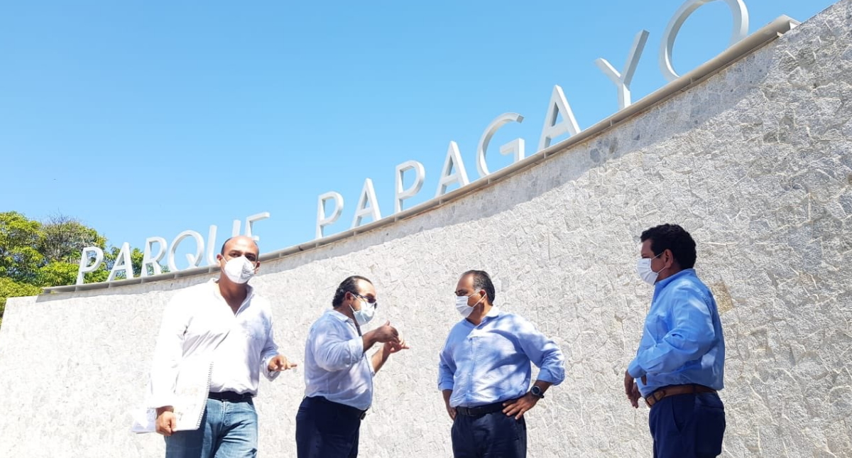 Muy pronto estará lista la renovación del Parque Papagayo en Acapulco, destaca Héctor Astudillo