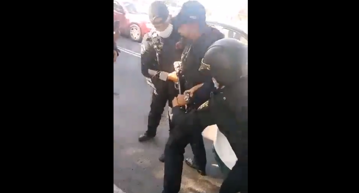 Policías involucrados en riña en la GAM ya están ante el MP; no hubo heridos de bala