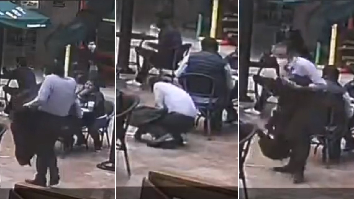 #Video Así roban mochilas en Plaza Inn de la Ciudad de México