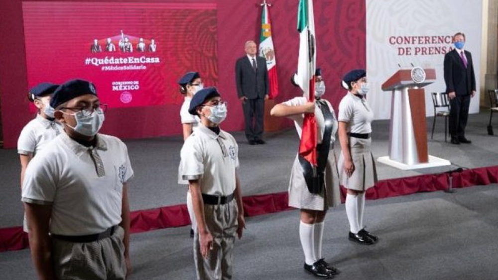 AMLO da inicio al Ciclo Escolar 2020-2021; “a pesar del sufrimiento, estamos de pie”, dijo