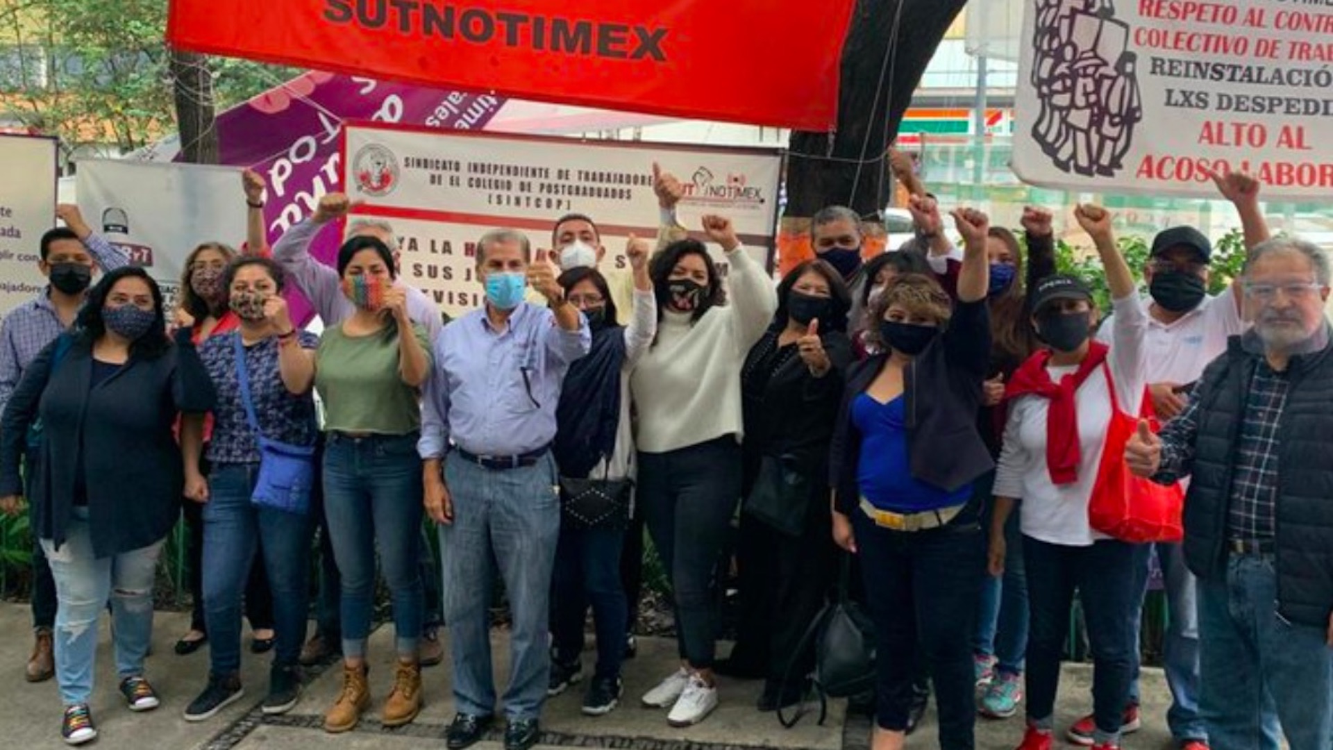 Sindicato de Notimex denuncia persecución política contra su secretaria General; acusan uso indebido de la SFP