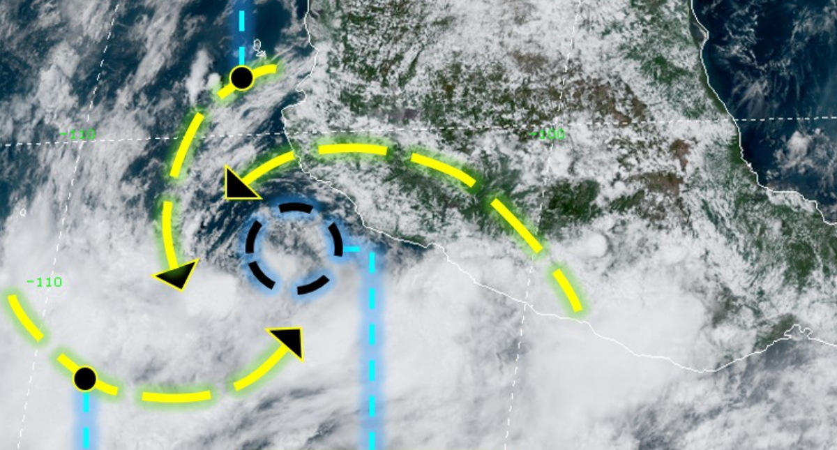 Se forman Hernán e Iselle en el Pacífico; prevén lluvias en cinco estados
