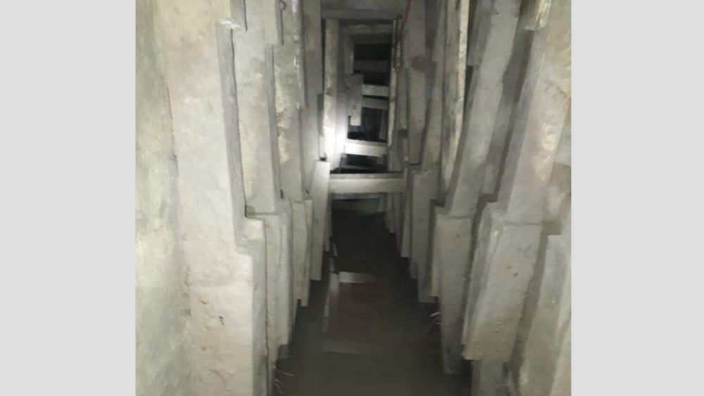 Militares encuentran túnel en Tamaulipas, muy cerca de la frontera con EE.UU.