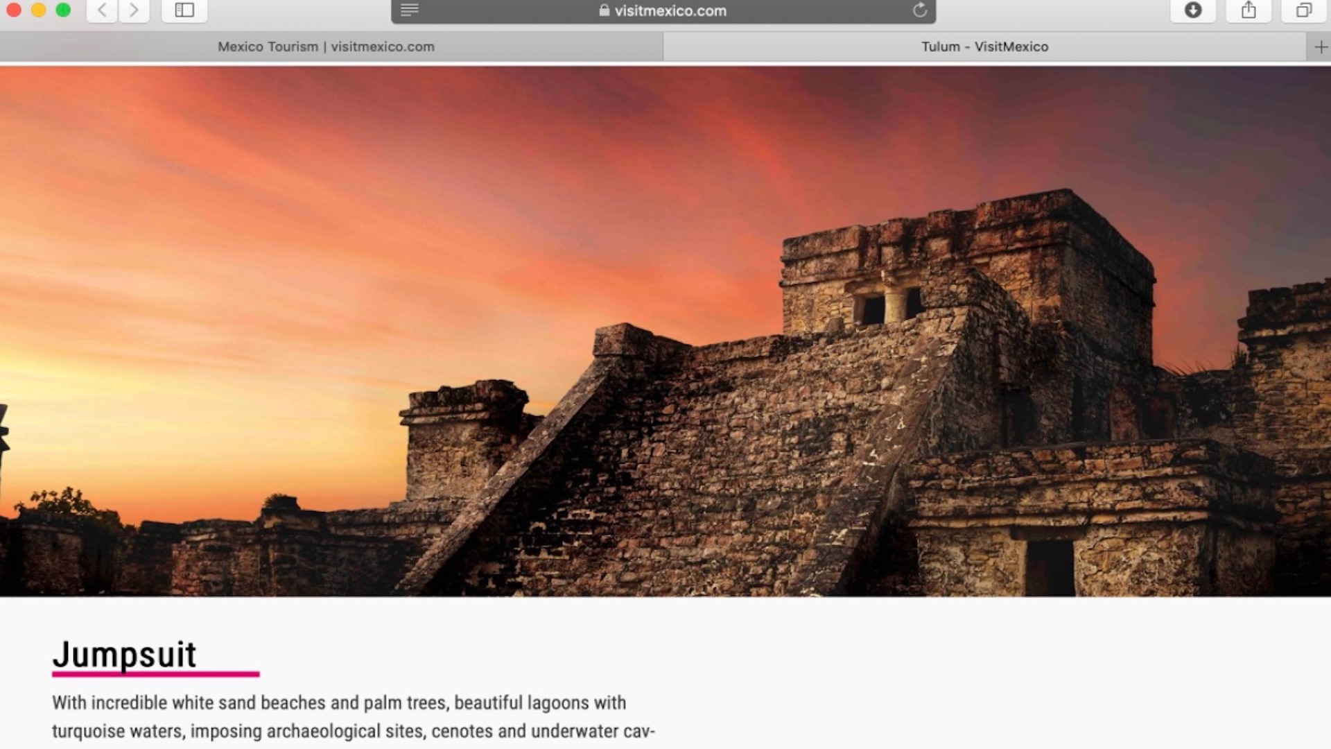 Sectur interpone denuncia ante FGR por irregularidades en Visit Mexico - visit-mexico-jumpsuit