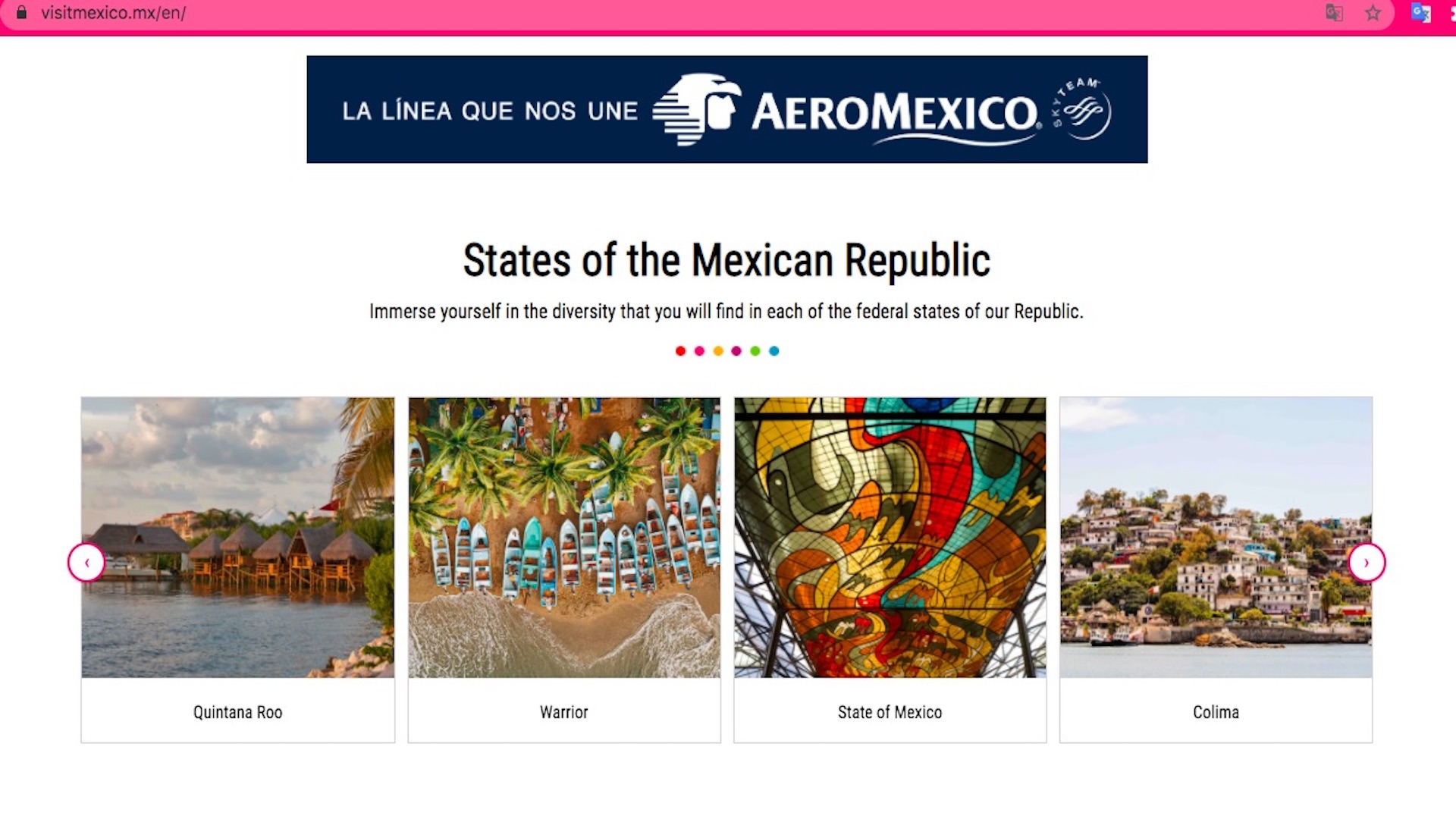 VisitMexico promociona sitios turísticos con polémica traducción; Sectur ofrece disculpas y denuncia afectaciones - warrior-visitmexico