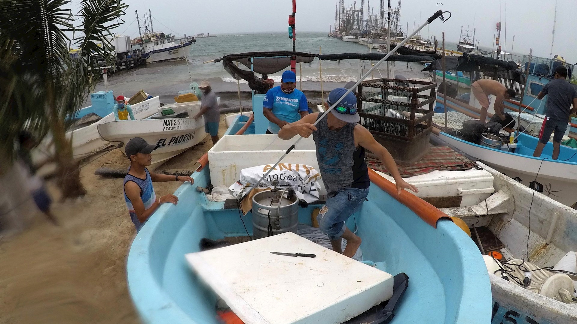 Se forma la tormenta tropical ‘Marco’ cerca de la Península de Yucatán
