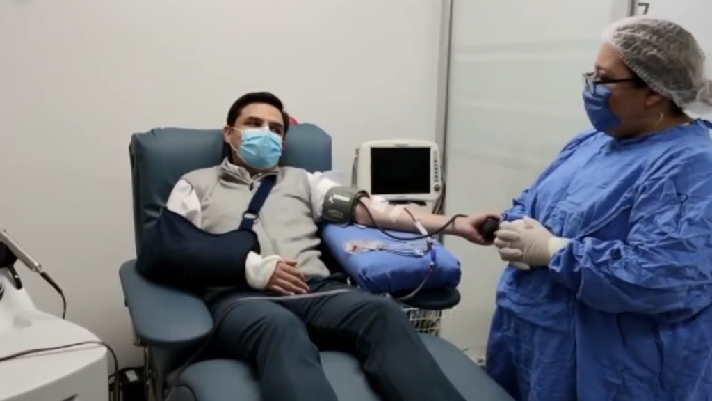 #Video Zoé Robledo dona plasma convaleciente tras superar COVID-19