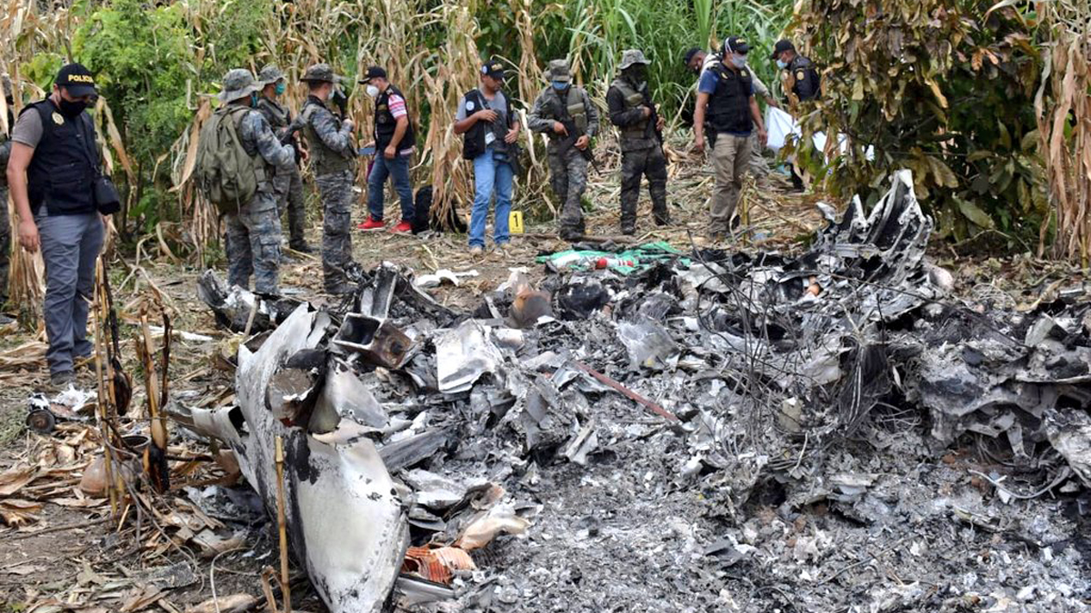 Investiga FGR caso de aeronave robada en Morelos y presuntamente accidentada en Guatemala