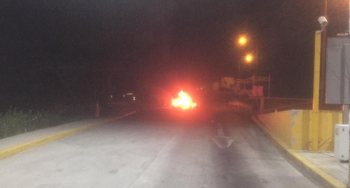Continúan bloqueos en Matamoros atribuidos a líder del Cártel del Golfo