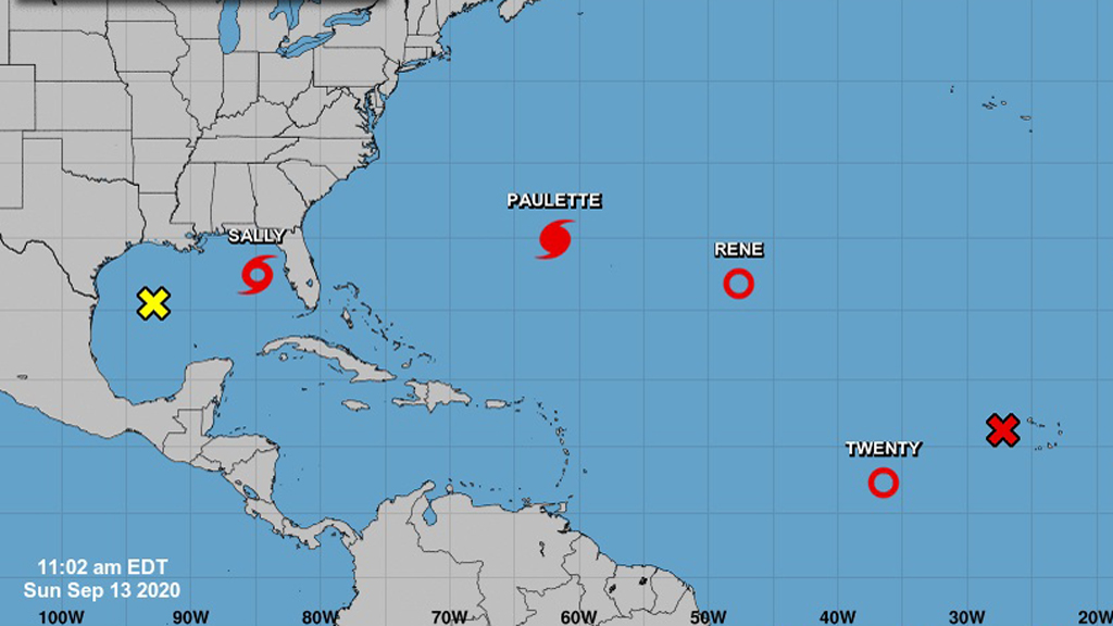 Se forma la depresión tropical Veinte en el Atlántico; podría fortalecerse a huracán