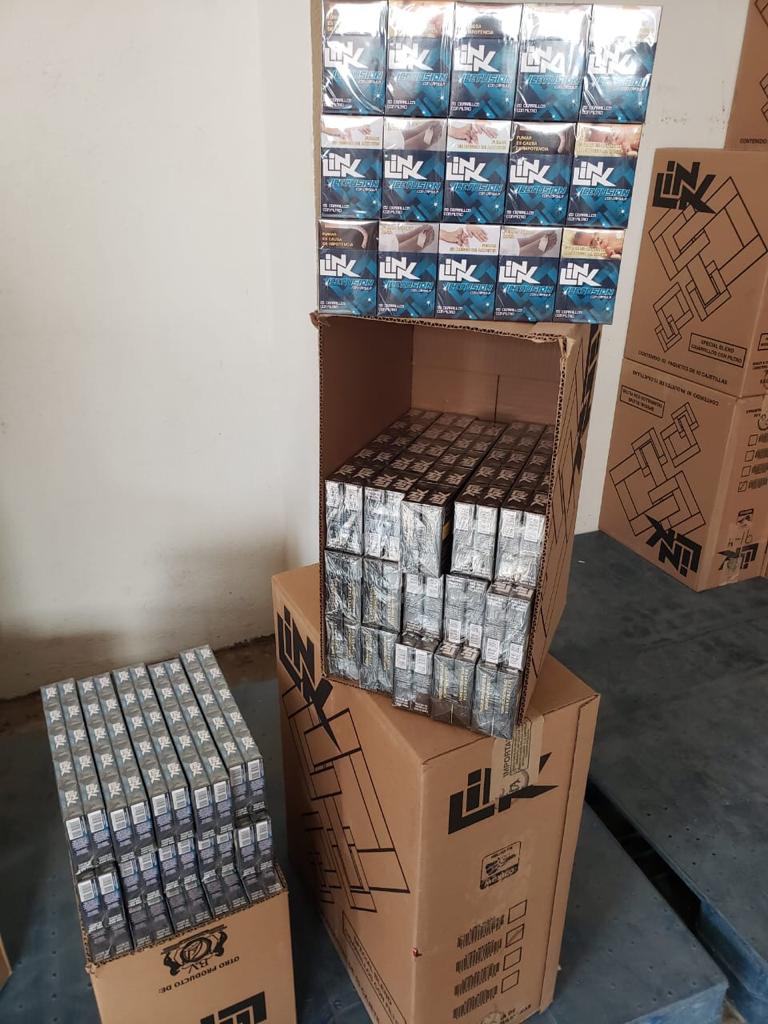 Logra SAT el mayor aseguramiento de tabaco de la historia - cigarro-sat-aseguramiento