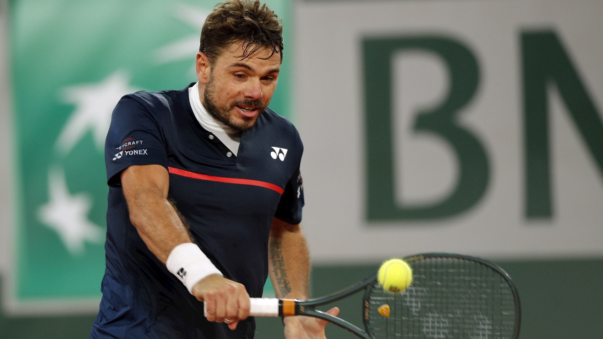 Roland Garros inicia con grandes partidos, el suizo Stanislas Wawrinka derrota al británico Andy Murray