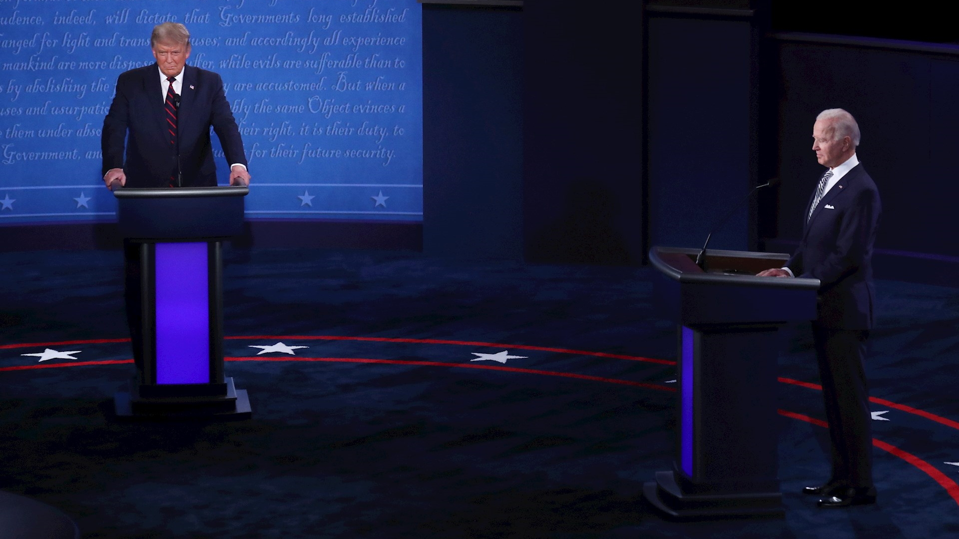 Primer debate en EE.UU.: Trump insiste en posibilidad de fraude electoral; Biden revira que confiará y aceptará resultado de elecciones - debate-presidencial-estados-unidos-2-1