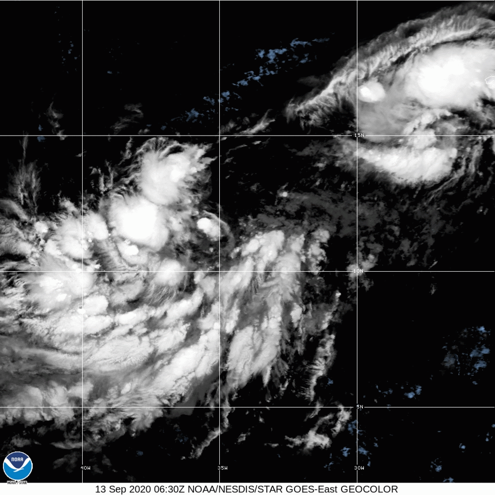 Se forma la depresión tropical Veinte en el Atlántico; podría fortalecerse a huracán - depresion-tropical-veinte