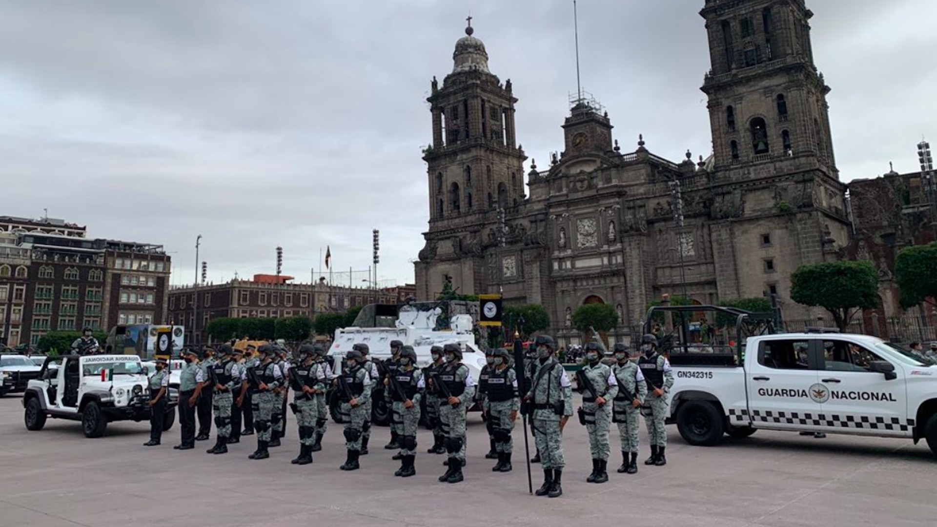 Fuerzas Armadas alistan participación en el Desfile Militar por el 210 Aniversario de la Independencia