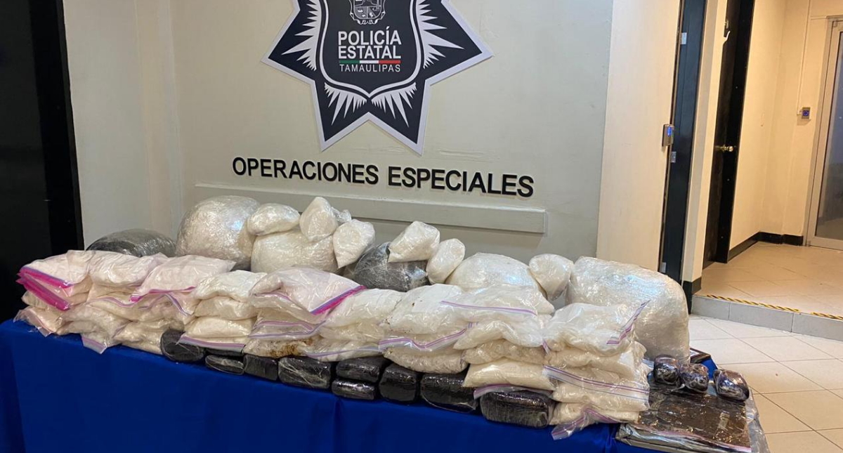 Grupo de Operaciones Especiales suma más de una tonelada de droga decomisada en Tamaulipas