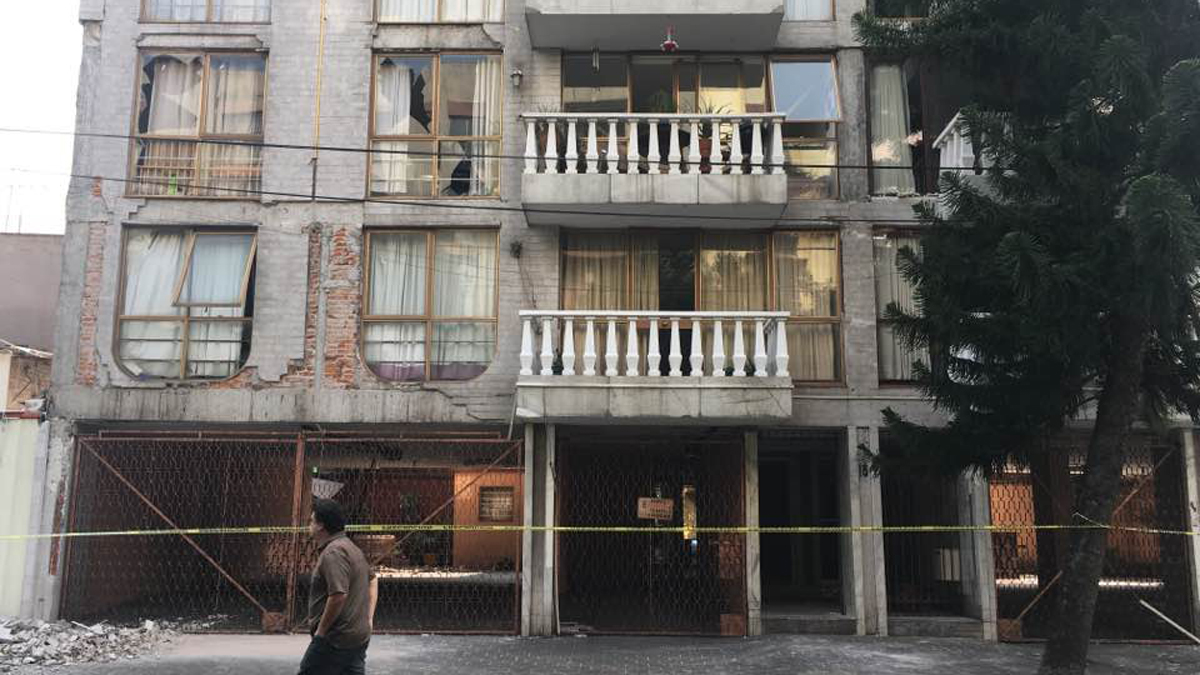 Continúan sin vivienda 19 mil familias en CDMX por sismo de 2017