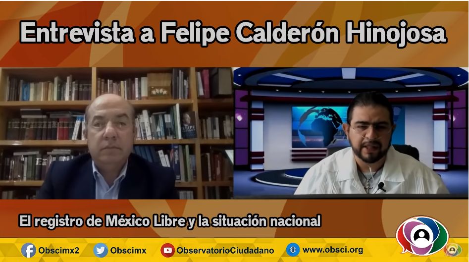 Entrevista al ex Presidente Felipe Calderón Entrevista al ex Presidente Felipe Calderón