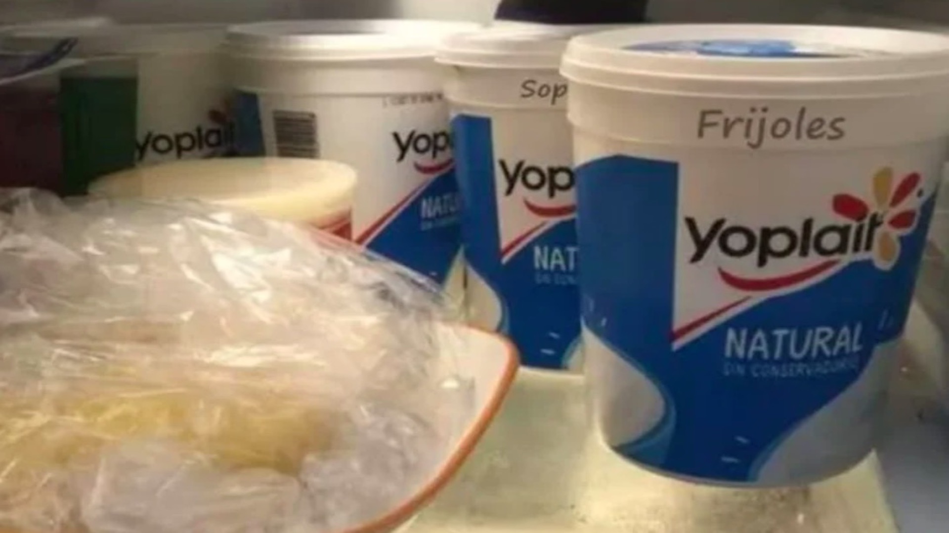 ¿Por qué no se debe conservar otros alimentos en envases de plástico?