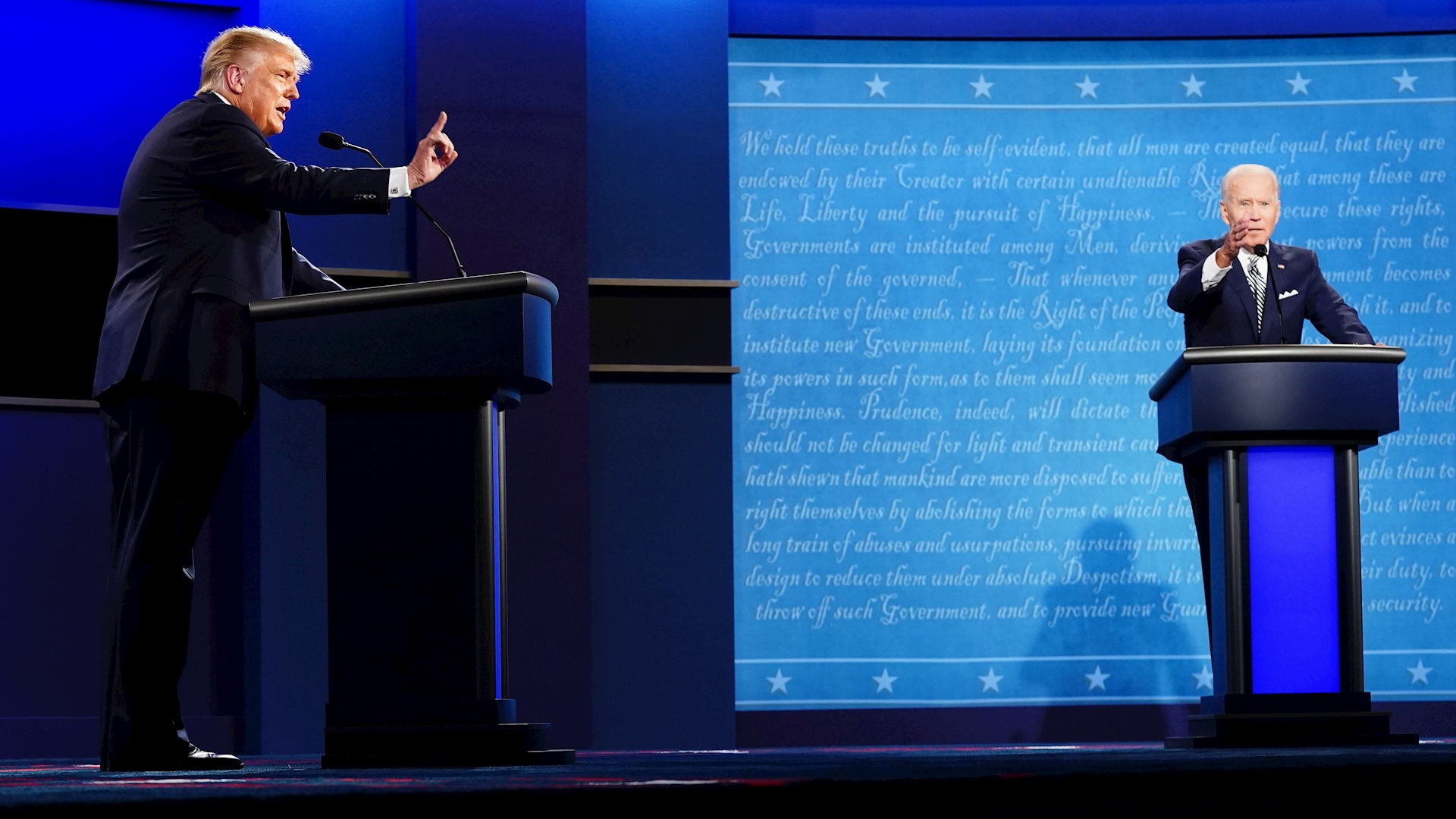 Primer debate en EE.UU.: Trump insiste en posibilidad de fraude electoral; Biden revira que confiará y aceptará resultado de elecciones Primer debate en EE.UU.: Trump insiste en posibilidad de fraude electoral; Biden revira que confiará y aceptará resultado de elecciones