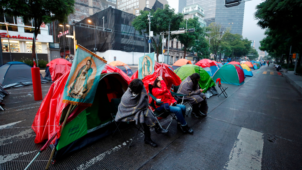 Ciudad de México no evacuará a manifestantes acampados contra López Obrador: Claudia Sheinbaum Ciudad de México no evacuará a manifestantes acampados contra López Obrador: Claudia Sheinbaum