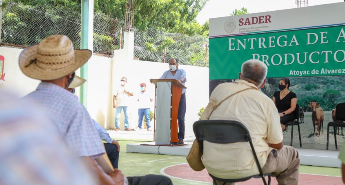 Entregan en Guerrero apoyos a productores damnificados por Hernán