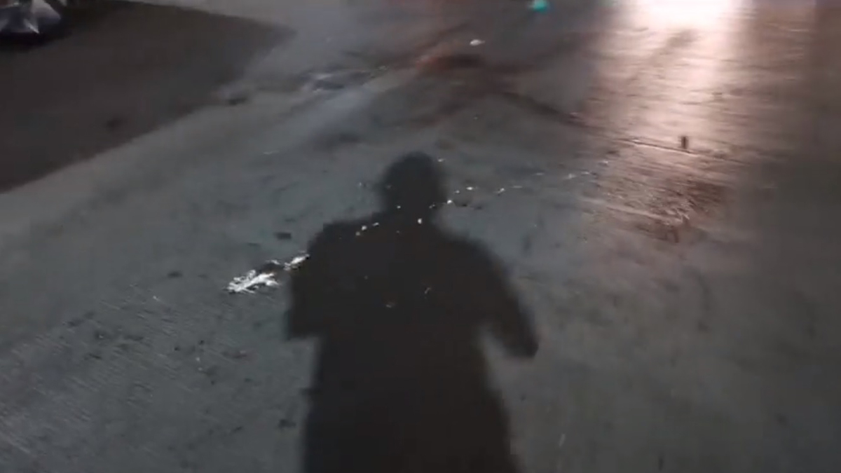 #Video Atropellan a reportero en Tamaulipas mientras cubría accidente vial