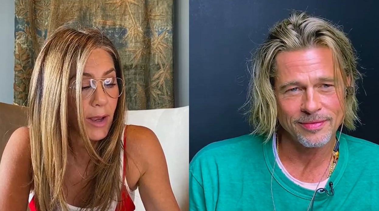 #Video El reencuentro de Brad Pitt y Jennifer Aniston #Video El reencuentro de Brad Pitt y Jennifer Aniston