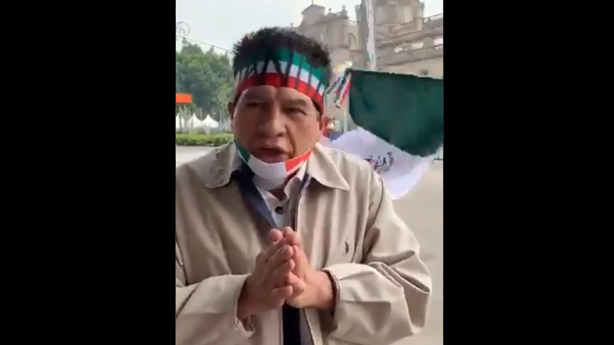 #Video Reaparece ‘Juanito’; ahora apoya a FRENAAA