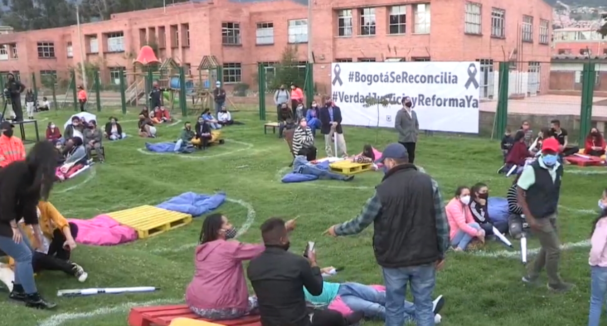 Bogotá recurre al perdón y a la reconciliación para que cese la violencia