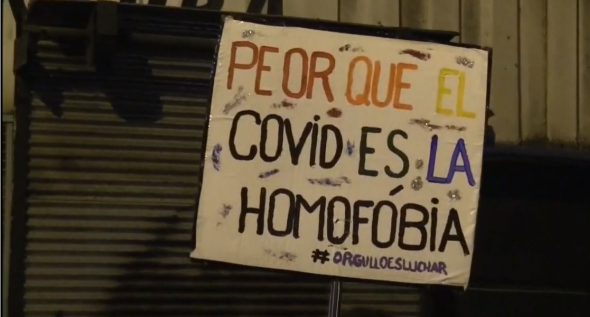 Miles de uruguayos participan en la marcha de la diversidad pese a la pandemia Miles de uruguayos participan en la marcha de la diversidad pese a la pandemia