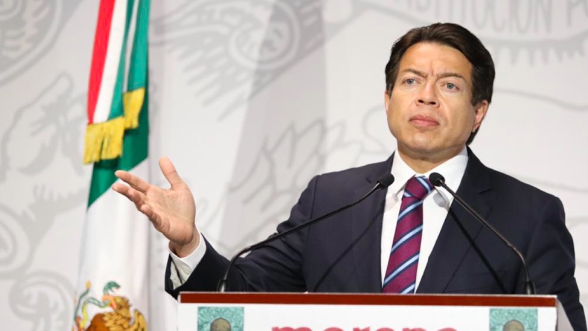 “Estaré al pendiente de la nueva encuesta, la tercera es la vencida y voy a ganar”, asegura Mario Delgado