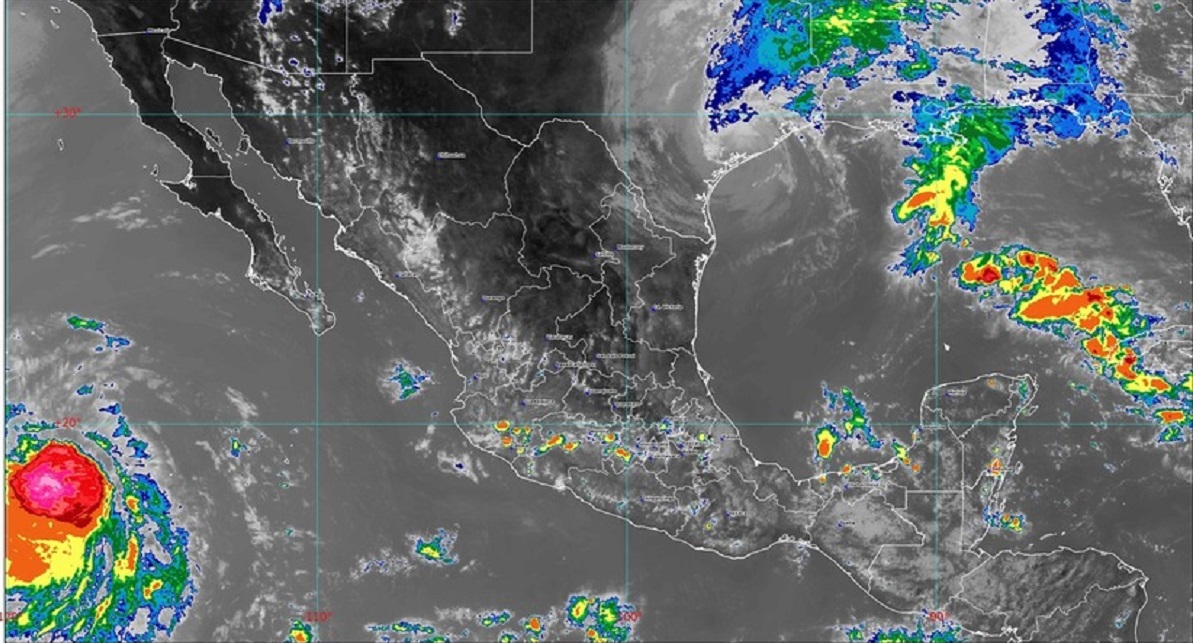 Suma de Sistemas Tropicales y Frentes Fríos provocará en próximos días fuertes lluvias en México