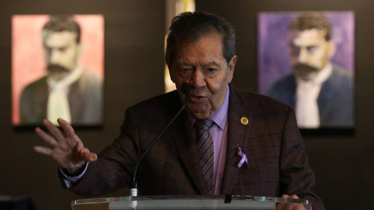 Mario Delgado al frente de Morena impulsará a Ebrard como candidato a la Presidencia, advierte Muñoz Ledo