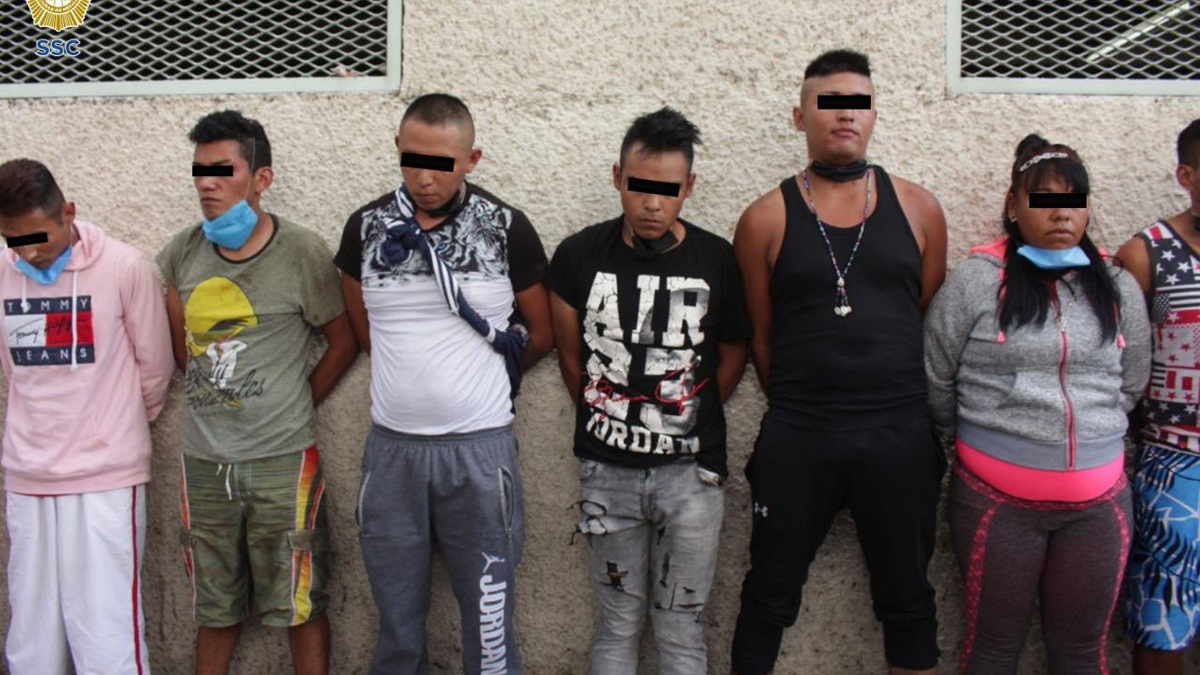 Detienen a presuntos miembros de ‘Los Dulceros’, banda dedicada al asalto en transporte público