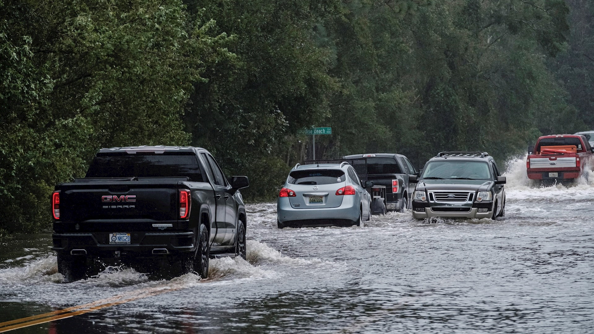 Sally se debilita a tormenta tropical; provoca "inundaciones catastróficas" en Alabama y Florida - sally-danos-alabama-tormenta