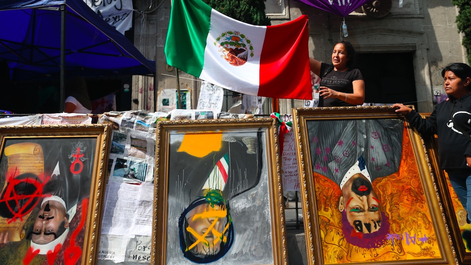 Ofrece Segob acompañamiento integral a familiares de víctimas que tomaron CNDH - toma-cndh