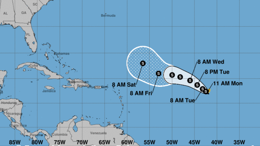 Se forma la tormenta tropical Paulette