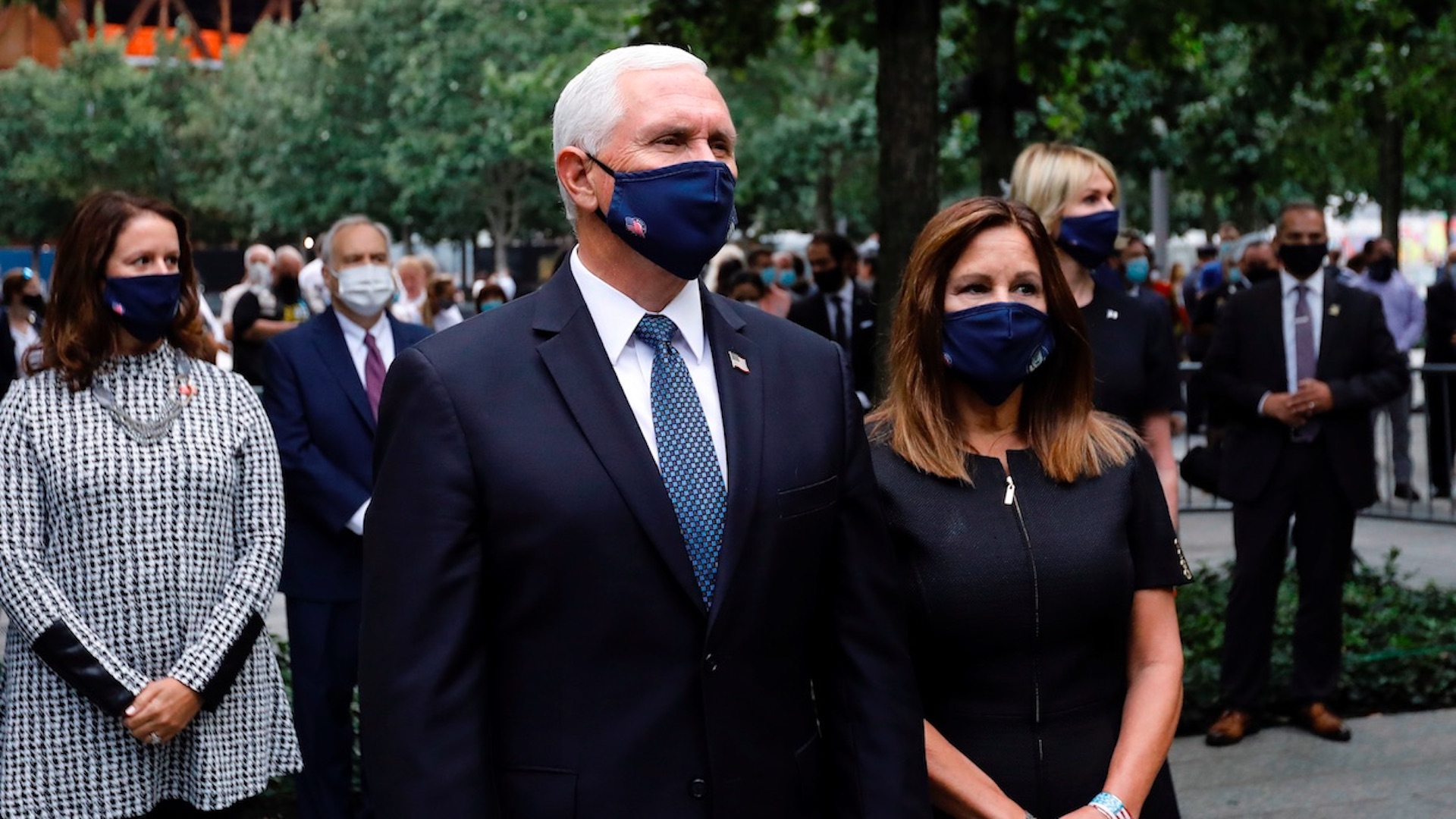 Estados Unidos recuerda atentados terroristas en ceremonia inusual por COVID-19 - vp-mike-pence